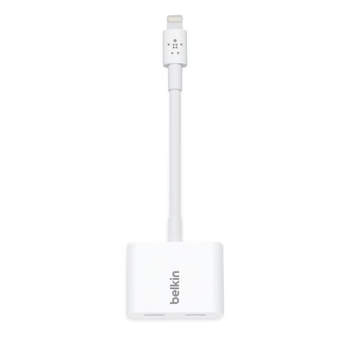 BELKIN Lightning Audio + Charge Rockstar White