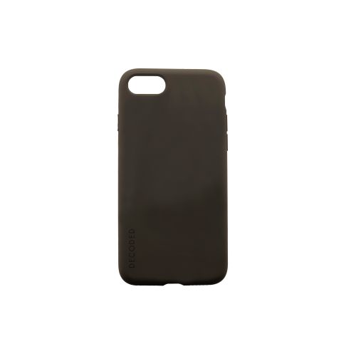 DECODED Silicone Backcover | iPhone SE3 / SE2 / 8 / 7 / 6s / 6 (Charcoal)