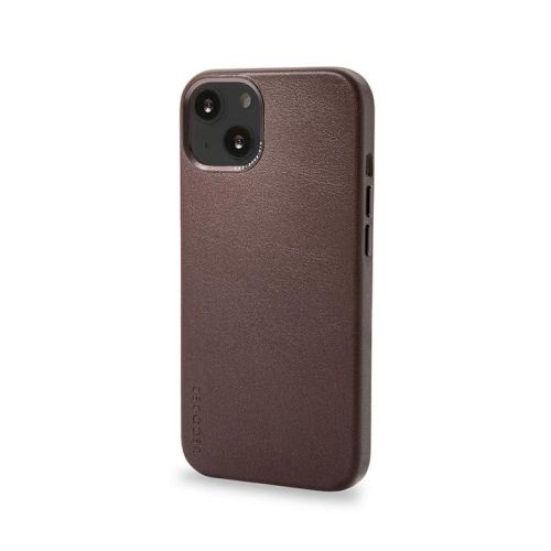 Decoded Leather Backcover | iPhone 13 Chocolate Brown