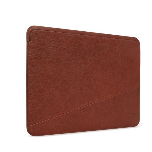 Decoded Leather Frame Sleeve for Macbook 13 inch - Cinnamon Brown