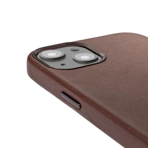 Decoded Leather Backcover | iPhone 13 Chocolate Brown