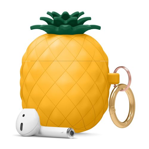 ELAGO Airpod Pineapple Silicone CaseYellow