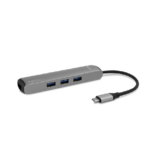 Epico USB-C Slim Hub 4K - Silver