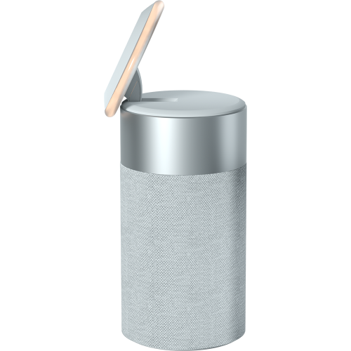 ForcePlay Speaker with MagSafe charger (15W + 5W) Silver - Lifetime Warranty