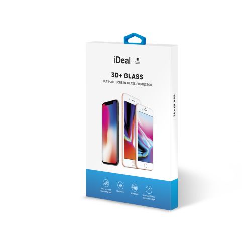 Tempered glass for iPhone 6 Plus/6S Plus/7 Plus/8 Plus iDeal GLASS 3D+ - black