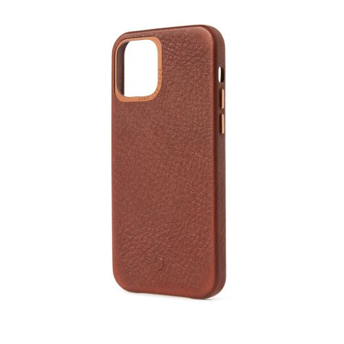 Decoded Leather Backcover iPhone 12  / iPhone 12 Pro (6.1 inch) Brown