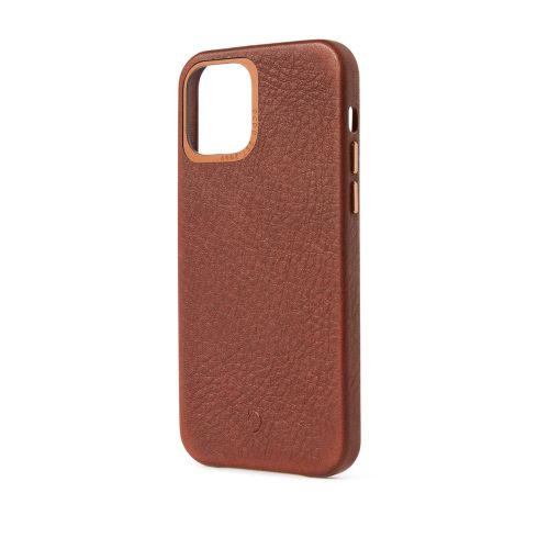 Decoded Leather Backcover iPhone 12 / iPhone 12 Pro (6.1 inch) Brown