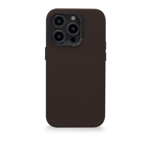 DECODED Leather Backcover w/MagSafe for iPhone 14 Pro - Chocolate Brown