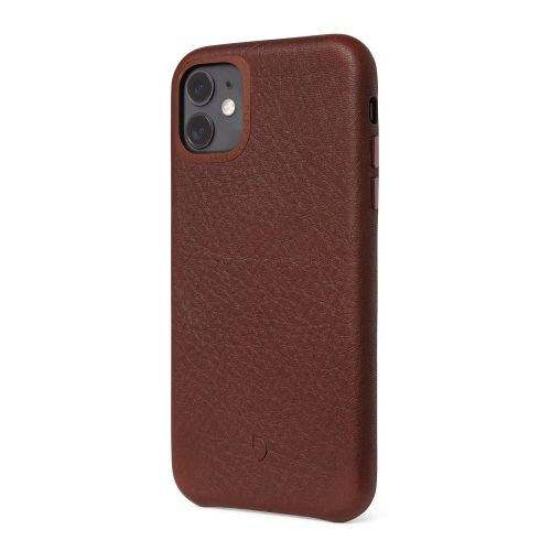 Decoded Leather Backcover iPhone 11 Brown 