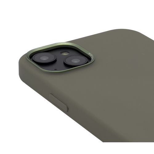 DECODED Silicone Backcover w/MagSafe for iPhone 14 - Olive