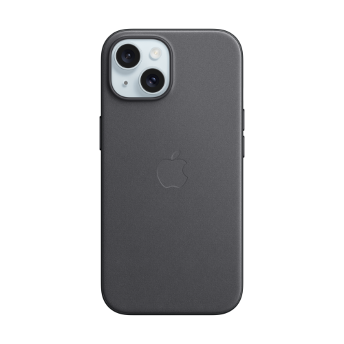 Apple iPhone 15 FineWoven Case w/MagSafe - Black
