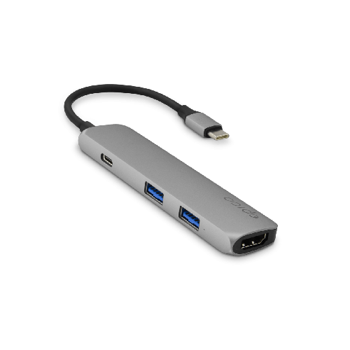 iDeal by Epico USB-C Hub 4K - Space Grey