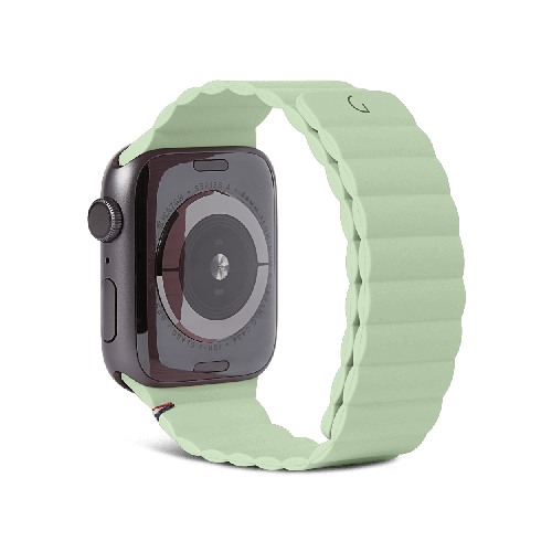 Decoded Silicon magnetic traditional strap 42/44/45 Jade