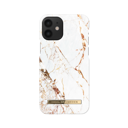 iDeal of Sweden Fashion Case Carrara Gold iPhone 12 Mini (5,4&apos;)