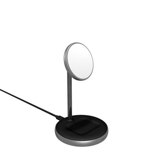 Epico Magnetic 2in1 Wireless Charger - Black
