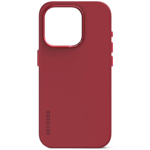 DECODED Silicone Backcover w/MagSafe for iPhone 15 Pro Max - Astro Dust